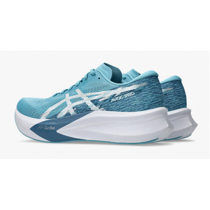 ASICS MAGIC SPEED 4 - STILLWATER/WHITE