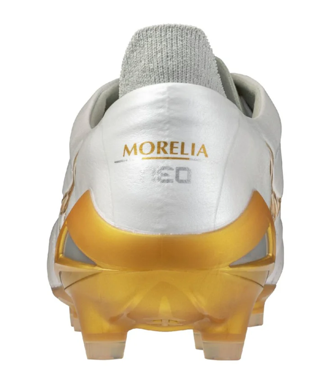 MIZUNO MORELIA NEO IV ELITE - WHITE/MP GOLD/COOL GRAY 3C