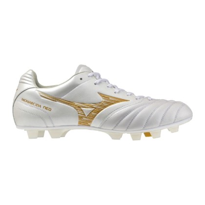 MIZUNO MONARCIDA NEO III WiDE ELITE - WHITE/MP GOLD