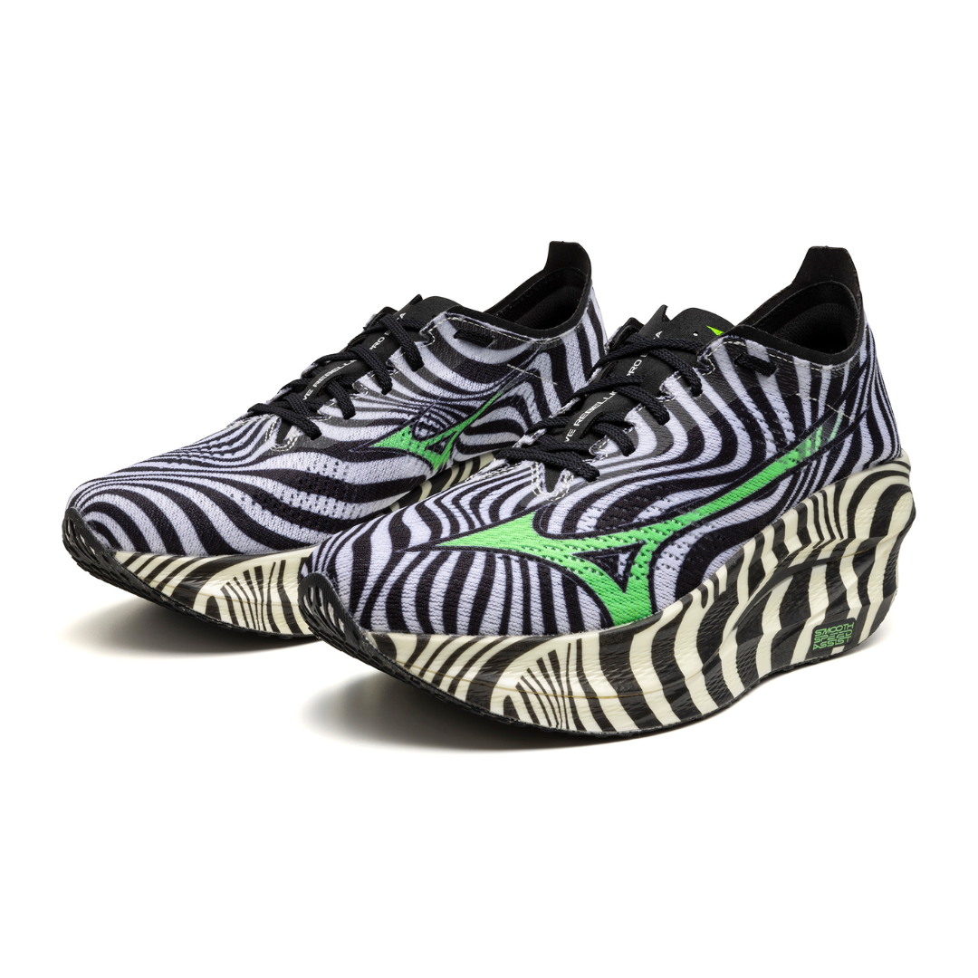 MIZUNO WAVE REBELLION PRO BETA - BLACK/GREEN GECKO/WHITE