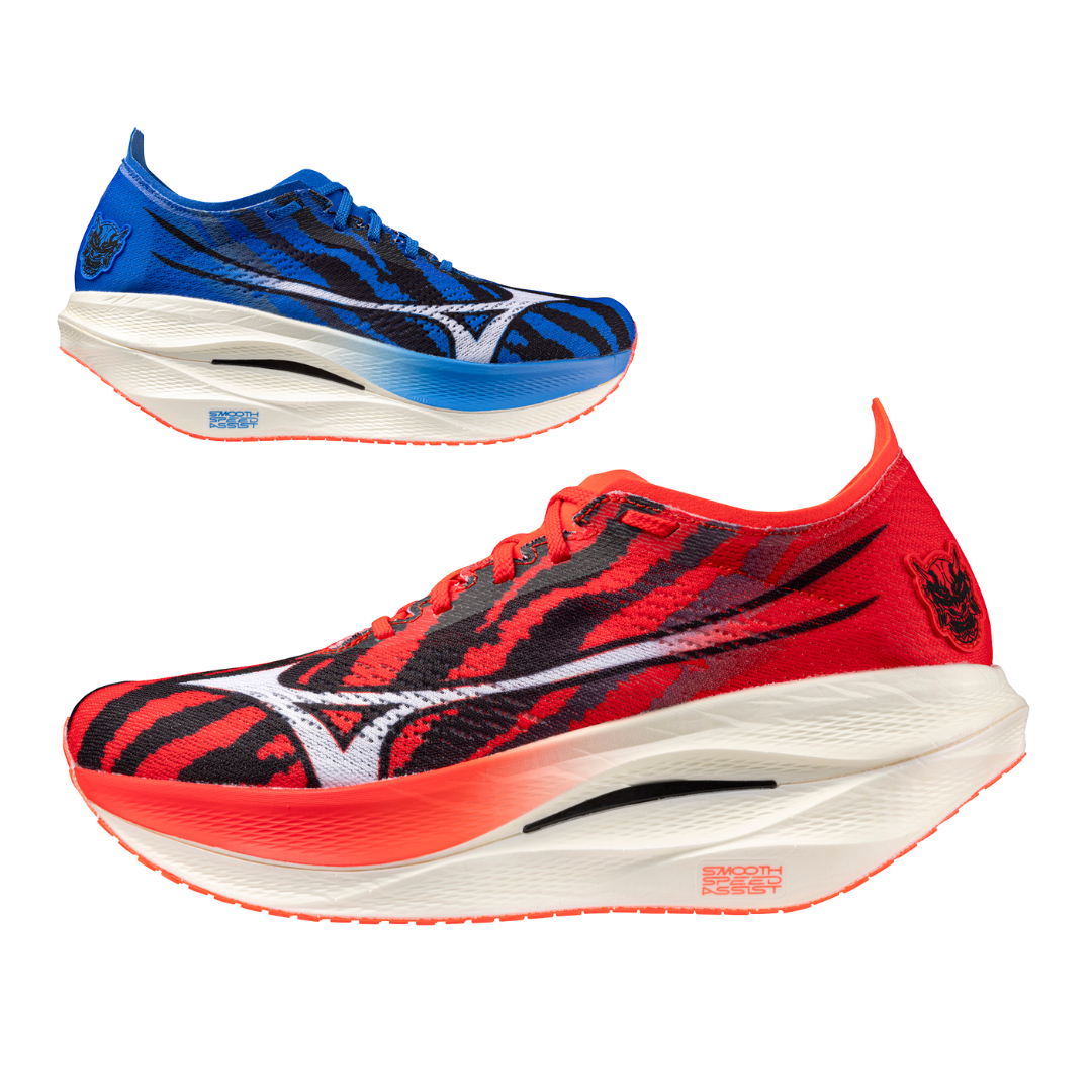 MIZUNO WAVE REBELLION PRO 3 - MIZUNO IGNITION RED / WHITE