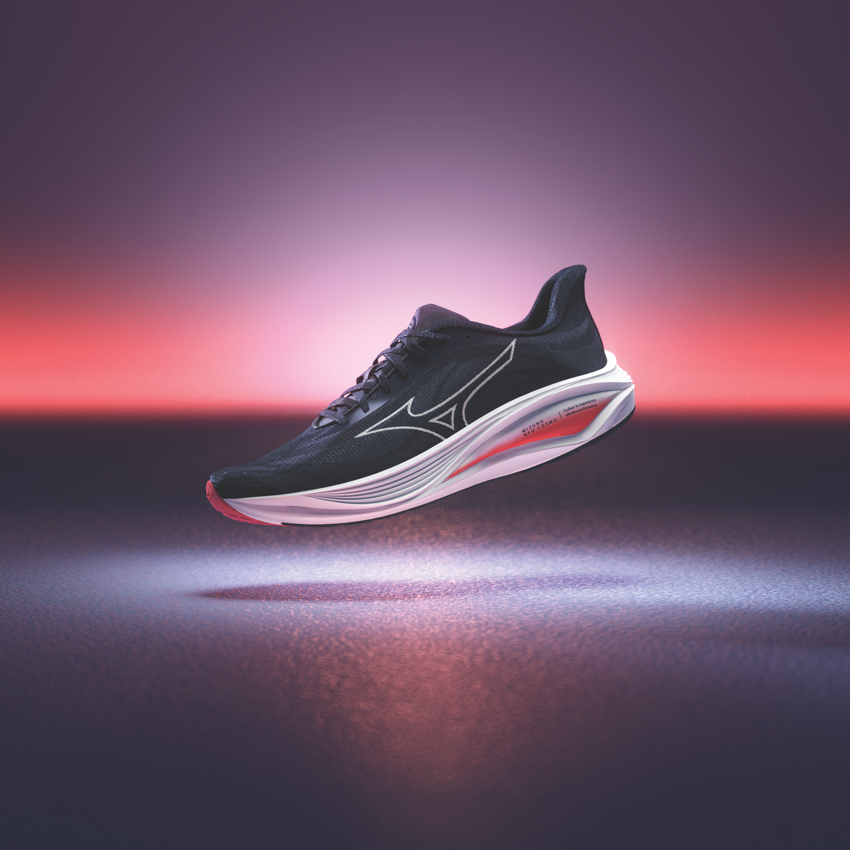 MIZUNO NEO COSMO - BARITONE BLUE/SNOW WHITE/STRIKING CORAL